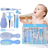 10Pcs Baby Care Kit Nail Clipper Thermometer Toothbrush Comb Brush Set for Newborn Infant (Copy)